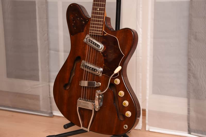 Framus Atlantik TV 5/110 Television – 1966 German Vintage Thinline guitar Gitarre image 1
