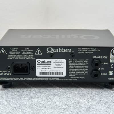 Quilter Labs 101 Mini Reverb Guitar Head w/ Quilter Labs BlockDock 10TC imagen 3