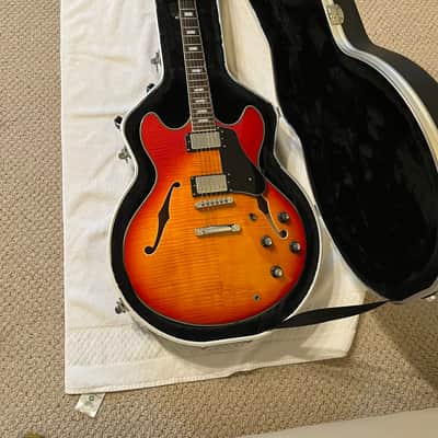 Sire Sire Larry Carlton H7 Cherry Burst + Gator Hard Case 2021 - Cherry Burst image 6