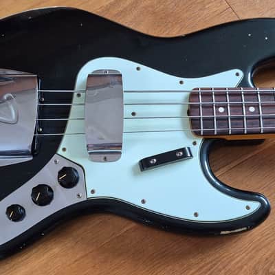 Fender 1964 Jazz Relic 2014 - Dark metallic Green image 6