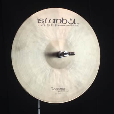 Istanbul Agop 13" Traditional Medium Hi Hats - 791g/896g (video demo) image 1