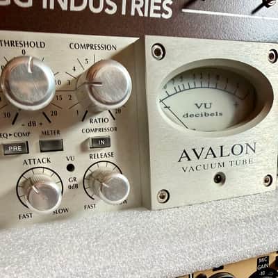 Avalon VT-737sp Tube Channel Strip - Silver image 4