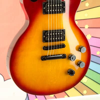Used 1991 Gibson Les Paul Studio Lite Electric Guitar, Cherry Sunburst, Hardcase image 3