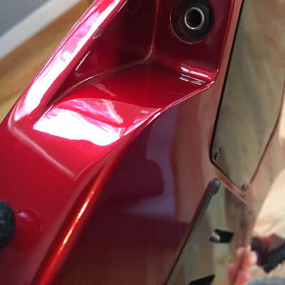 Yamaha RGX 1220S Candy Apple Red  '87-'89 image 12
