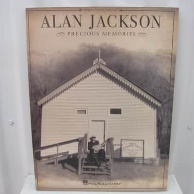 Alan Jackson Precious Memories Piano Vocal Guitar Sheet Music Song Book Songbook image 1