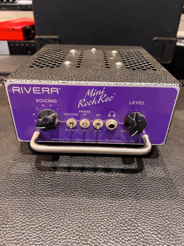 Rivera RockCrusher Mini Rockrec Power Attenuator & Load Box 4/8/16 Ohm 2010s - Purple image 1