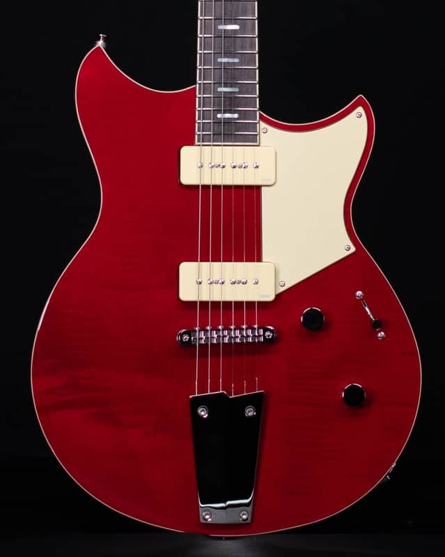 Yamaha RSS02T Revstar Standard Electric Guitar, Fire Red with Gig Bag image 1