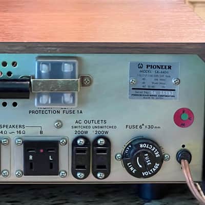 Pioneer SX 440 Stereo Receiver-Serviced-New Lighting-Fully Tested-Nice image 15