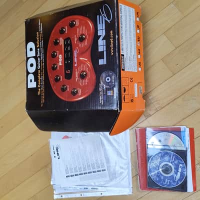 Line 6 POD Multi-Effect and Amp Modeler 1998 - 2000 - Red image 6