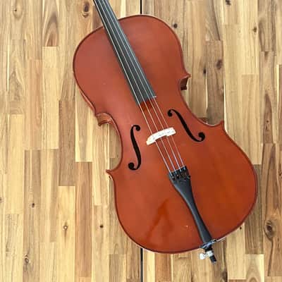 Yamaha VC5 4/4 Cello with stand and soft case image 1