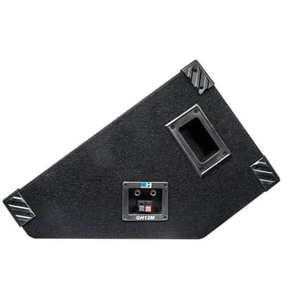 Seismic Audio GH12M - 12 Inch Passive Wedge Monitor - Floor or Stage 350 Watts RMS - PA/DJ Stage, Studio, Live Sound Monitor image 4