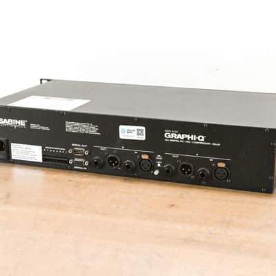 Sabine GRQ-3102 Graphi-Q Digital 2 Channel EQ, Compressor, Delay CG012FL image 8