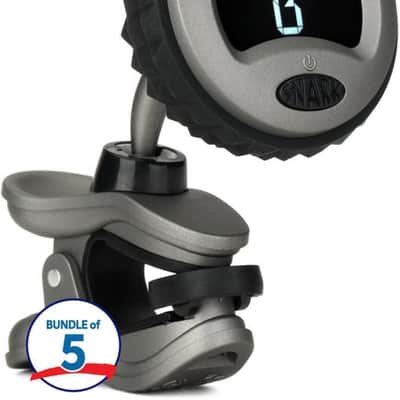 Snark ST-8 Titanium Super Tight Chromatic All-instrument Tuner (5 Pack) image 2