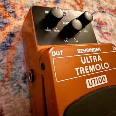 Behringer UT100 Ultra Tremolo 2000s - Brown image 2