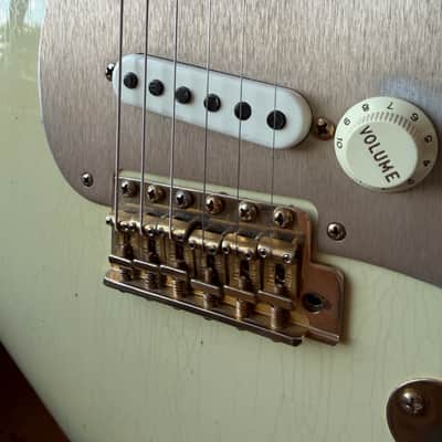 2021 Fender Custom Shop ‘55 Stratocaster Relic - Aged Desert Tan image 5