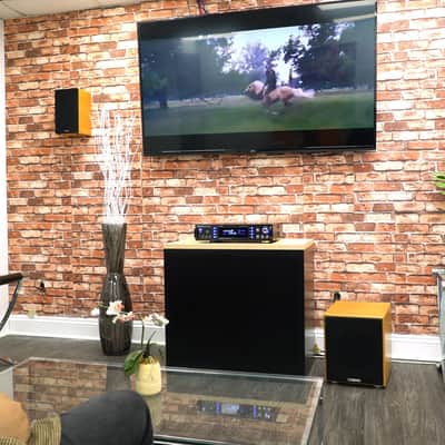 (8) Rockville ELITE C616 6.5" Ceiling Speakers+Home Theater Bluetooth Amplifier image 2