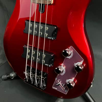 Yamaha TRBX304CAR 4-String Electric Bass Guitar Candy Apple Red image 8