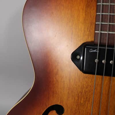 Godin 5th Avenue Kingpin Cognac Burst image 10