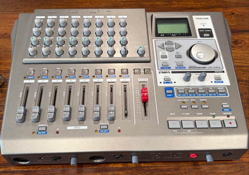TASCAM DP-01FX Digital 8 Track Recorder image 1