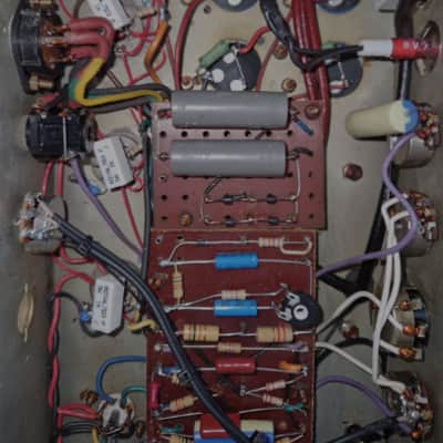 1969 Marshall Super Lead 100w Guitar Amp Head Vintage model 1959 original post plexi metal panel JMP 100 watt Rock n Roll Machine AC/DC Jimi Hendrix Amplifier image 16
