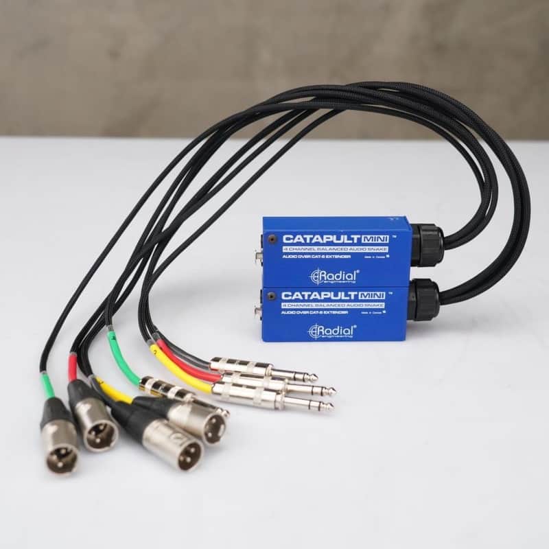 Radial Catapult Mini TRS XLR Passive CAT5/6 Audio Snakes #58821 Bild 1