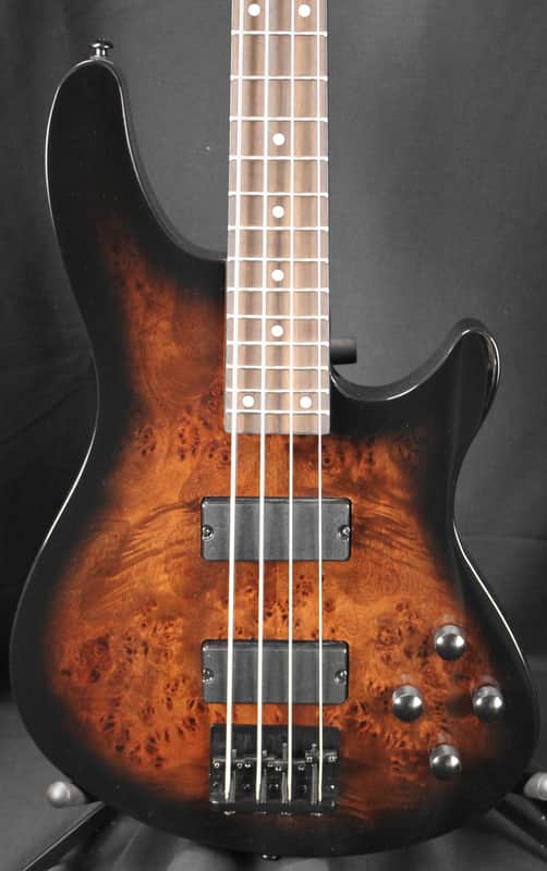 Schecter Guitar Research C-4 Standard Electric Bass Guitar Tobacco Burl 8lbs 5oz