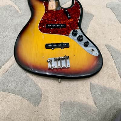 Vintage 1971 Fender Jazz Bass loaded body 1970s Original image 7