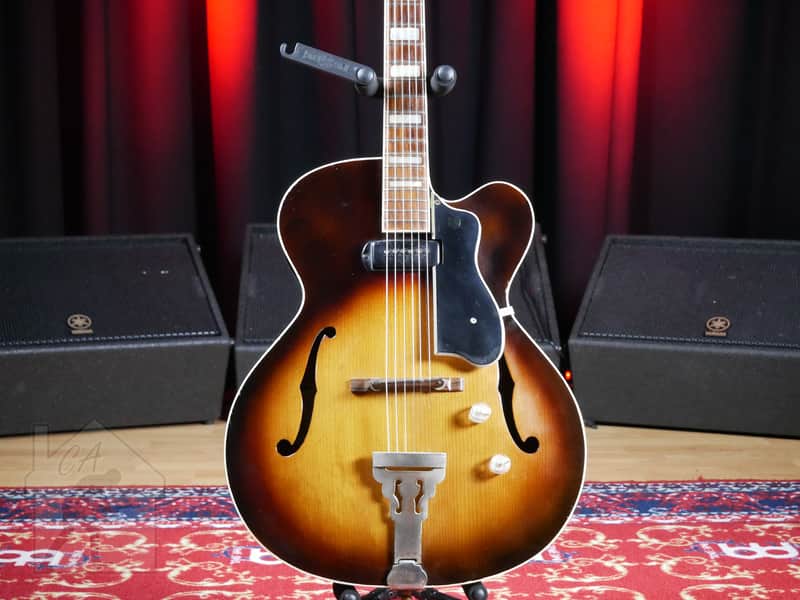 1953 Guild X-300 Semi-Hollow AE New York Factory OHSC image 1