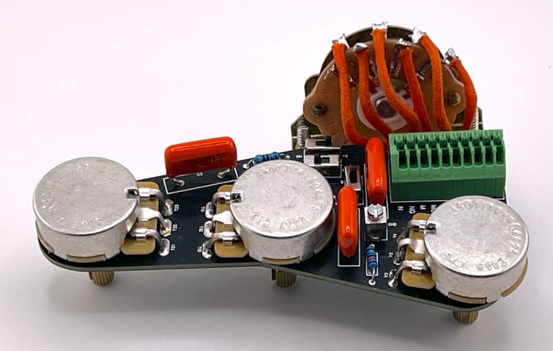 Calitone Strat HSS Solderless Wiring Harness with Auto Split and more image 1