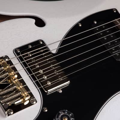 PRS S2 Vela Semi Hollow Satin - Pearl White image 14