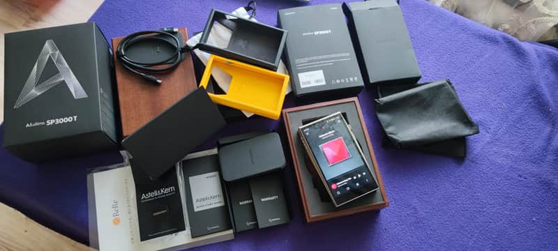 🍇 Astell&Kern SP3000T Silver A&ultima
