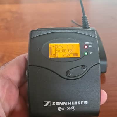 Sennheiser Sennheiser SK100 G3 + EK100 G3 True Diversity Receiver (780–822 MHz) image 4
