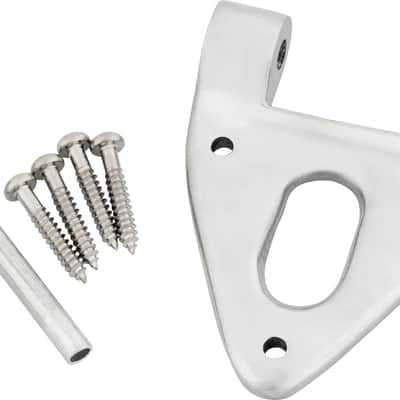Bigsby Conventional Hinge w/ Hinge Pin and Screws, Polished Chrome, 180-0037-006 image 1