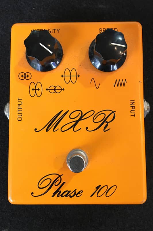 MXR Phase 100 Vintage Script (Joe Satriani Private Collection)(Pre-Owned) image 1