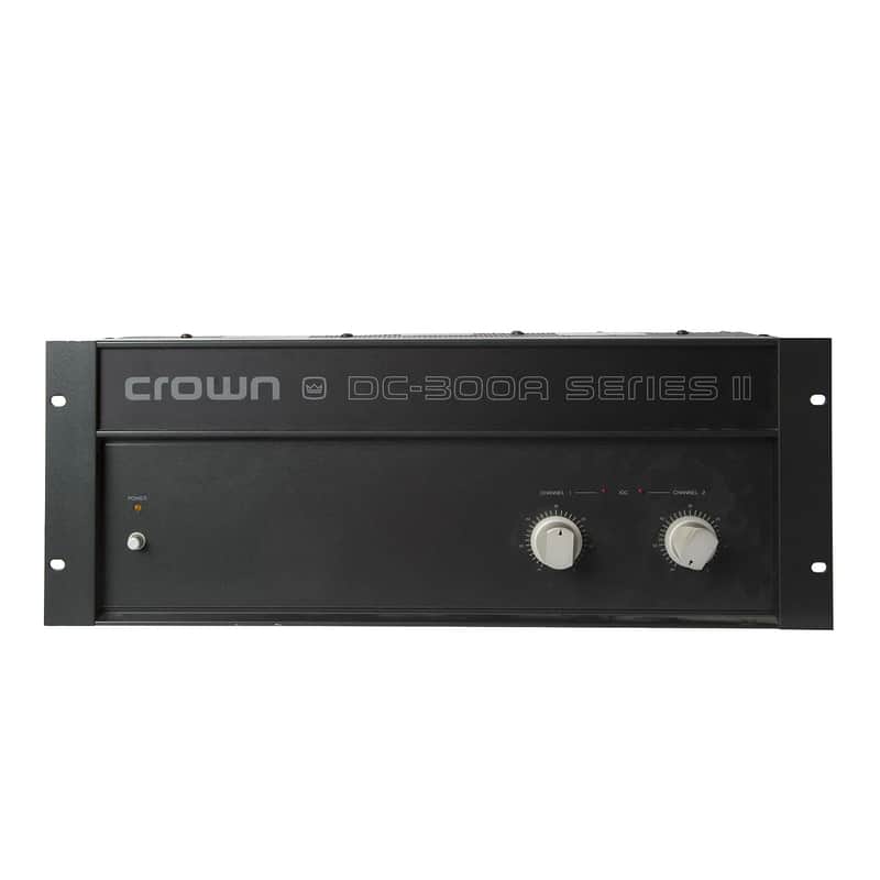 Crown DC-300A Series II（D-150Aの上位機種） Crown DC 300A Series II 2-Channel Power Amplifier | Reverb