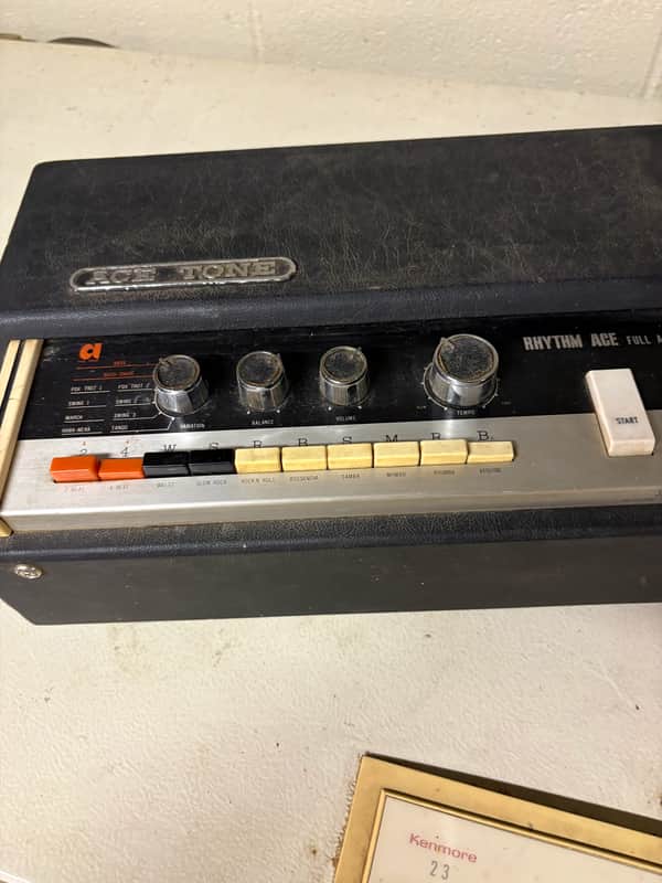 Ace Tone Rhythm Ace FR-3 Pre-Roland 1970s with Original Manual and Guarantee Certificate image 1