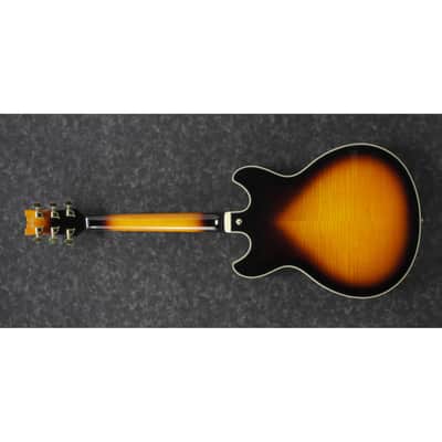 Ibanez JSM10VYS John Scofield Signature Guitar w/Case - Vintage Yellow Sunburst image 6