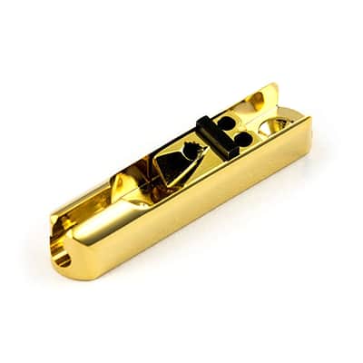 ABM 3210 Single String Guitar Bridge (Gold)