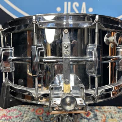 Ludwig - 6.5x14" No. 411 Super Sensitive Snare Drum 1976-1977 image 3