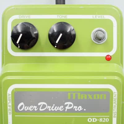 Maxon OD-820 Overdrive Pro Made in Japan Guitar Effect Pedal 12YV0010 image 3