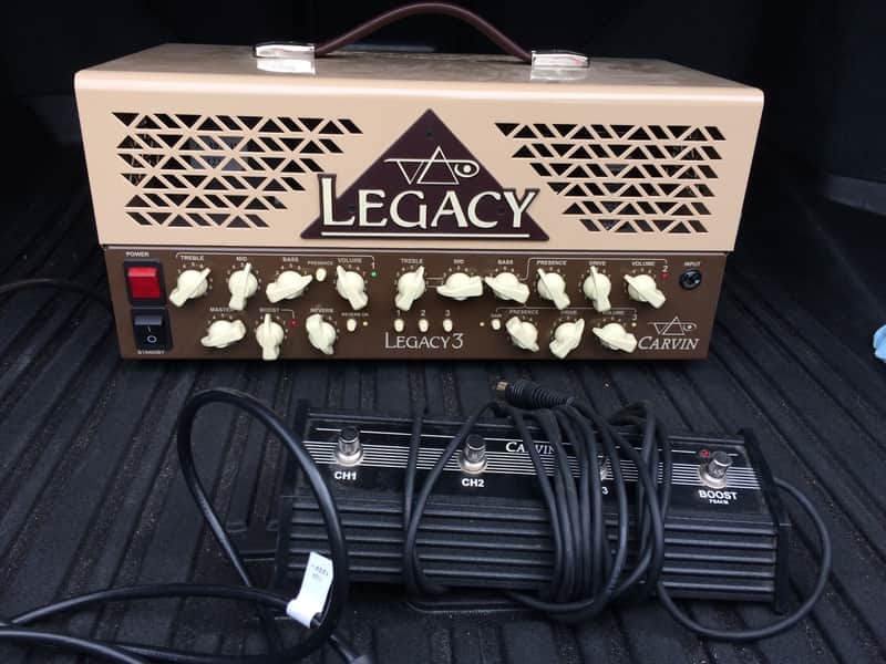 Carvin Legacy 3 Model VL300 Steve Vai Signature 3-Channel 100-Watt Guitar Amp Head image 2