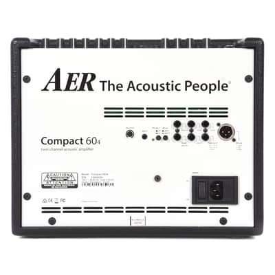 AER Compact 60 60W 1x8 Acoustic Guitar Combo Amp Black image 3