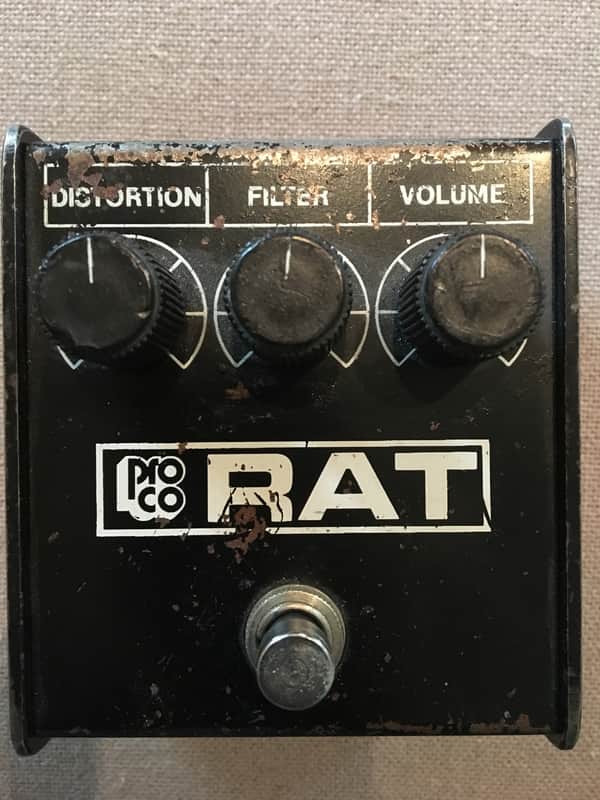 Vintage 86 - 88 Pro Co Rat (LM308 Chip) with Brian Wampler Mod image 1