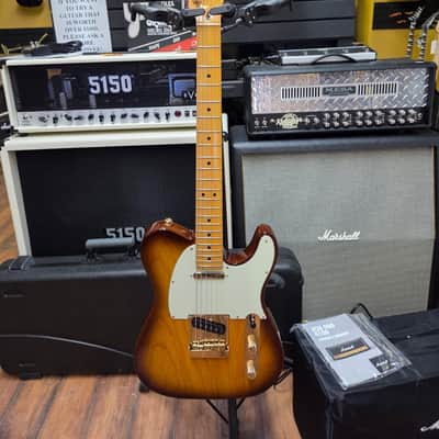 Fender 75th Anniversary Commemorative Telecaster 2021 - 2-Color Bourbon Burst image 1