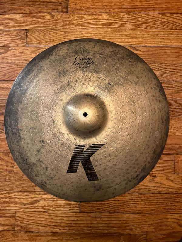 Zildjian 20" K Custom Dry Ride Cymbal 1989 - 2019 - Traditional image 1