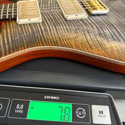 PRS Wood Library Custom 24 Amazing Highly Figured 10 top!! - Burnt Maple Leaf 395093 image 13