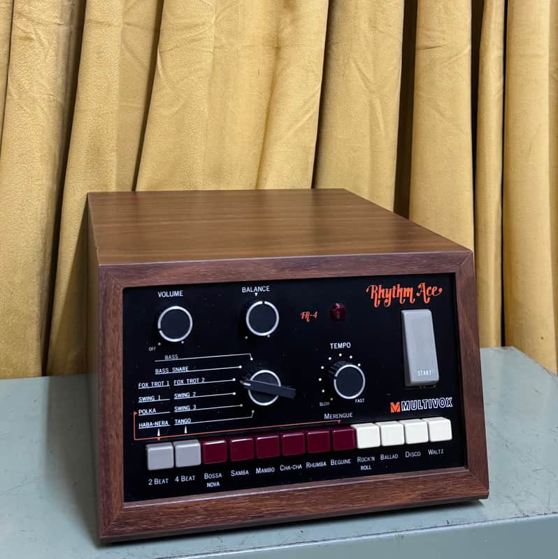 Multivox FR-4 Rhythm Ace Drum machine 1970s image 1
