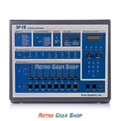 Emu SP12 Turbo Vintage Sampling Drum Machine E-MU SP-12 1200 Exc Serviced image 2