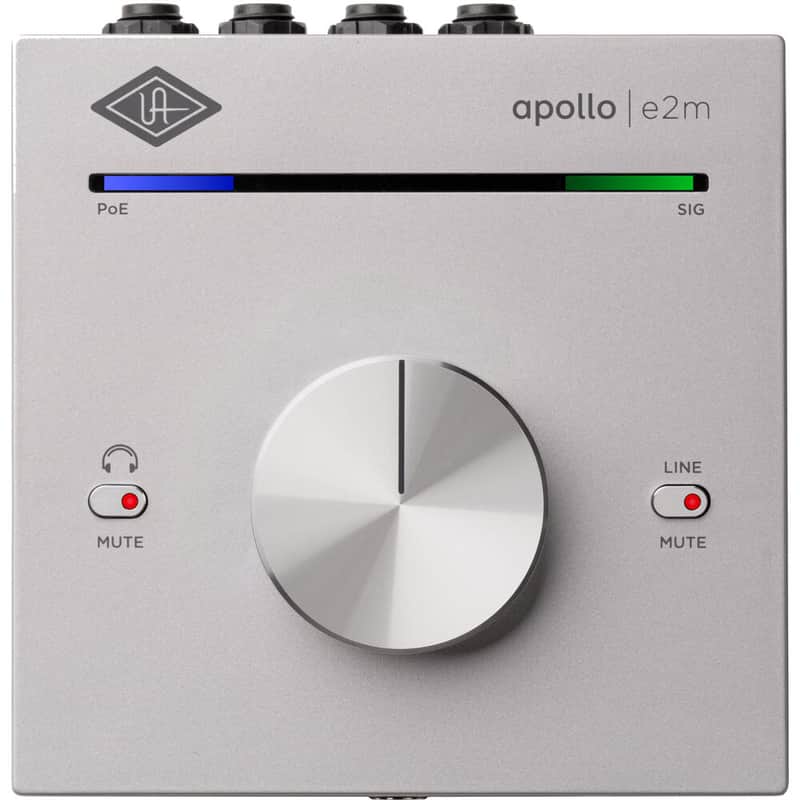 Universal Audio Apollo E2M Dante Monitor Controller and Headphone Amplifier image 1