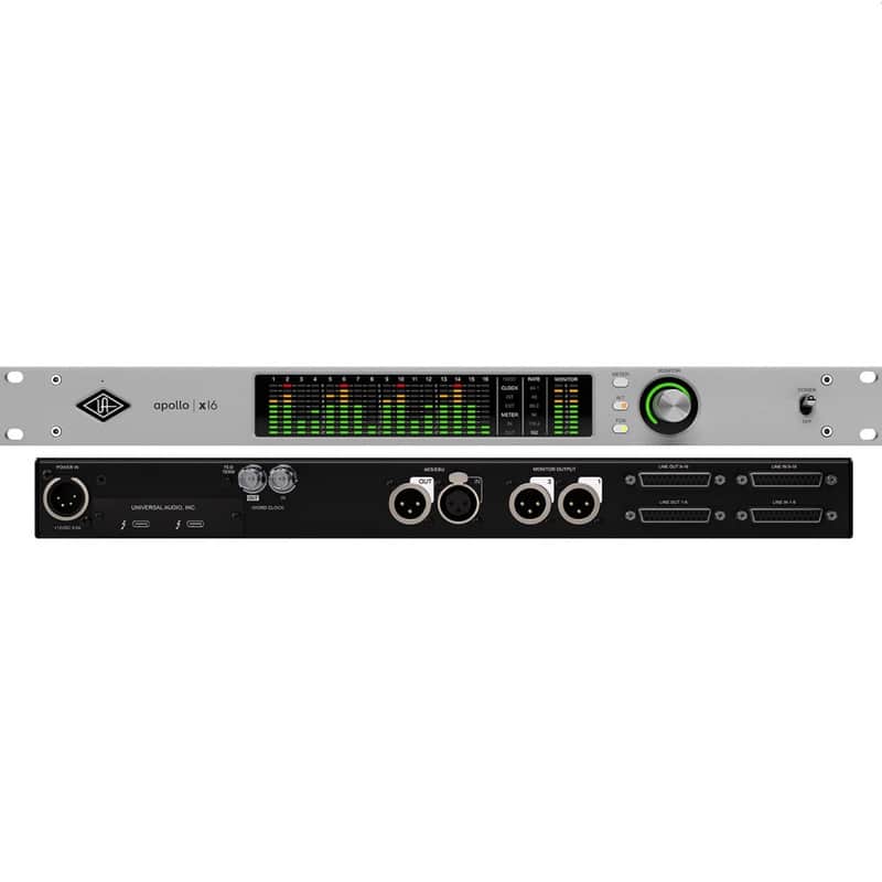 UNIVERSAL AUDIO APX16G2-ULT 18x20 Rackmount DB-25 Thunderbolt Studio Interface image 1